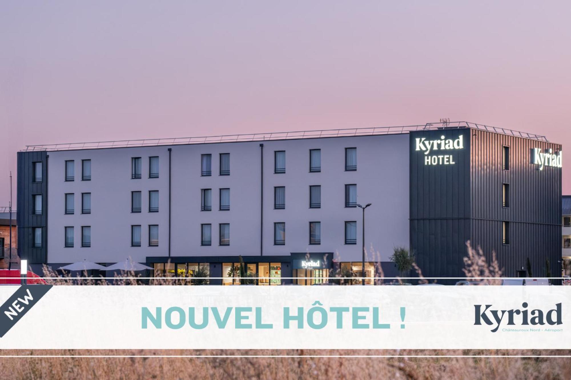 Kyriad Chateauroux Nord - Aeroport Déols 외부 사진